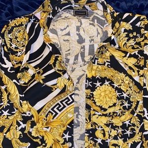 Young Versace Button up shirt!